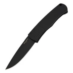 Protech / Whiskers Magic, Black Aluminum / DLC 154CM - BR-1.7