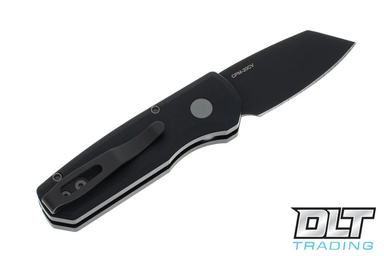 Pro-Tech Runt 5 - Black Handle - Black Reverse Tanto Blade 2 Pro-Tech Runt 5 - Black Handle - Black Reverse Tanto Blade - Image 2