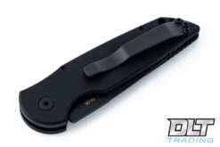 Pro-Tech TR-3 - Black Handle - Black Blade - Left Handed -Pro-Tech Knives Shop pro tech knives 306041 75433.1583530484