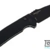 Pro-Tech SBR - Black Handle - Black Blade - Left Handed