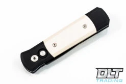 Pro-Tech Godson - Black Handle - Ivory Micarta Inlay - Black Blade 8 Pro-Tech Godson - Black Handle - Ivory Micarta Inlay - Black Blade -Pro-Tech Knives Shop pro tech knives 3523 03852.1614794785