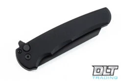 Pro-Tech Malibu Reverse Tanto - Black Handle - Black Blade -Pro-Tech Knives Shop pro tech knives 3538 61138.1614794789
