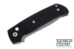 Pro-Tech Terzuola ATCF - Black Handle - Black G-10 Inlay - Stonewashed Blade -Pro-Tech Knives Shop pro tech knives 531224 50542.1654014173