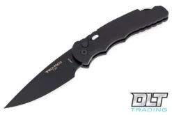 Pro-Tech TR-4 - Black Handle - Black D2 Blade