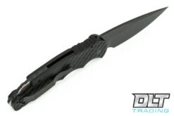 Pro-Tech TR-4 - Black Handle - Feather Textured - Black D2 Blade -Pro-Tech Knives Shop pro tech knives 811213 61104.1628712416