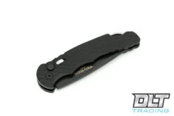 Pro-Tech TR-4 - Black Handle - Feather Textured - Black D2 Blade -Pro-Tech Knives Shop pro tech knives 811214 94941.1628712416