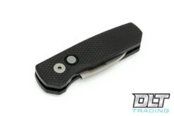 Pro-Tech Runt 5 - Textured Black Handle - Stonewashed Blade -Pro-Tech Knives Shop pro tech knives 811229 37190.1628712418