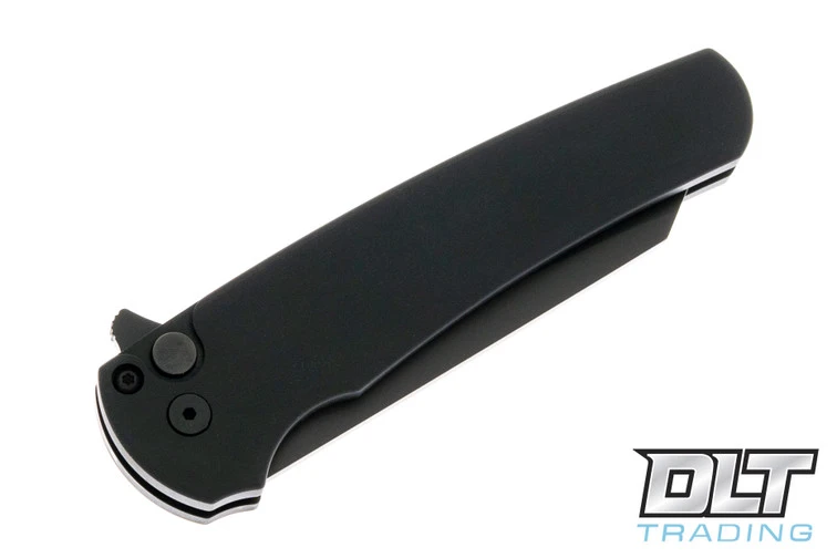 Pro-Tech Malibu Reverse Tanto - Black Handle - Black DLC M390 Blade 4 Pro-Tech Malibu Reverse Tanto - Black Handle - Black DLC M390 Blade - Image 4