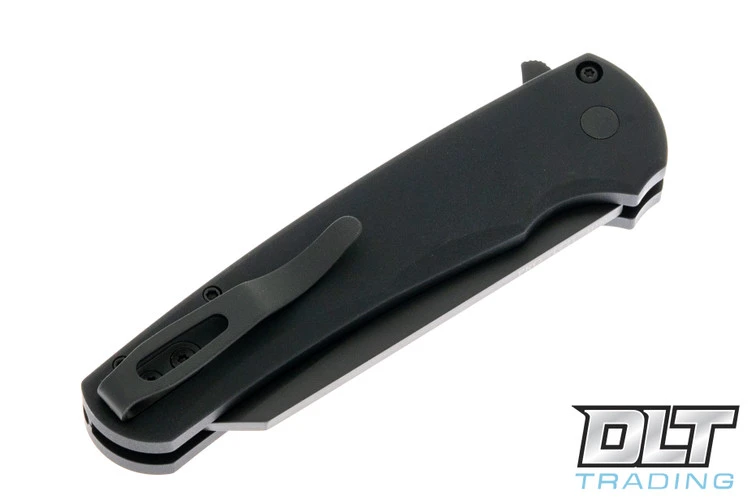 Pro-Tech Malibu Reverse Tanto - Black Handle - Black DLC M390 Blade 5 Pro-Tech Malibu Reverse Tanto - Black Handle - Black DLC M390 Blade - Image 5