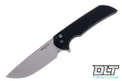 Pro-Tech Mordax - Black Handle - Stonewashed MagnaCut Blade