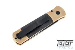 Pro-Tech Godson - Bronze Handle - Carbon Fiber Inlay - Stonewashed Blade 7 Pro-Tech Godson - Bronze Handle - Carbon Fiber Inlay - Stonewashed Blade -Pro-Tech Knives Shop protech 1110224 63807.1668125227