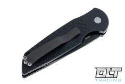 Pro-Tech TR-3 - Black Fish Scale Handle - Black Blade -Pro-Tech Knives Shop protech 1110240 49055.1668124562