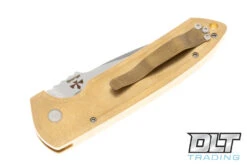 Pro-Tech Rockeye - Textured Bronze Handle - Stonewashed Blade -Pro-Tech Knives Shop protech 20923020 28289.1675964027