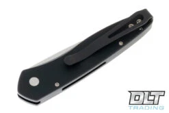 Pro-Tech Newport - Black Handle - Ivory Micarta Inlay - Stonewashed Blade -Pro-Tech Knives Shop protech 20923024 37693.1675964028