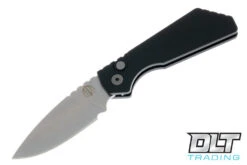 Pro-Tech Strider PT+ - Black Handle - Stonewashed MagnaCut Blade