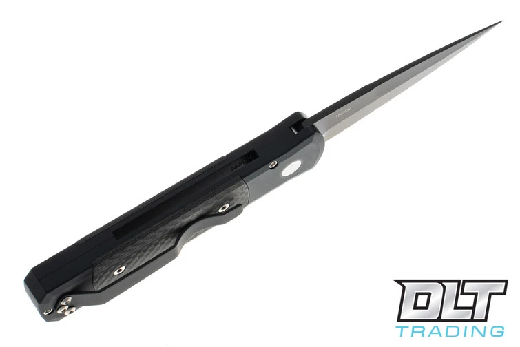 Pro-Tech Godson - Black Handle - Carbon Fiber Inlay - Black Blade 3 Pro-Tech Godson - Black Handle - Carbon Fiber Inlay - Black Blade - Image 3