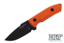 Pro-Tech SBR Fixed Blade - Orange G-10 Handle - Black Blade - Kydex Sheath