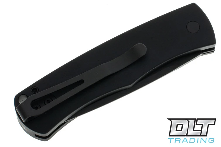 Pro-Tech Magic BR-1 Bolster Release - Black Handle - Black DLC Blade 4 Pro-Tech Magic BR-1 Bolster Release - Black Handle - Black DLC Blade - Image 4